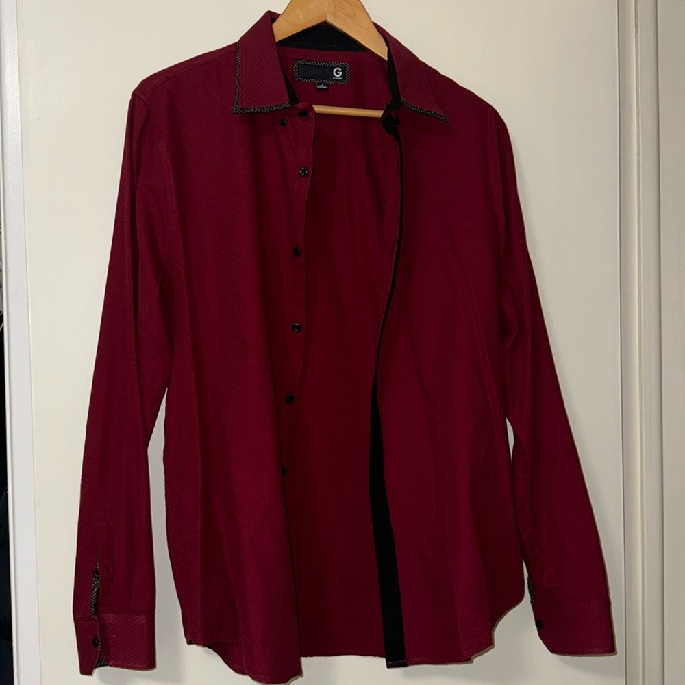 G by Guess Mens Button Down